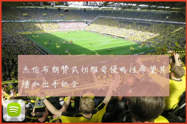 杰伦布朗赞武切维奇侵略性希望其增加出手机会
